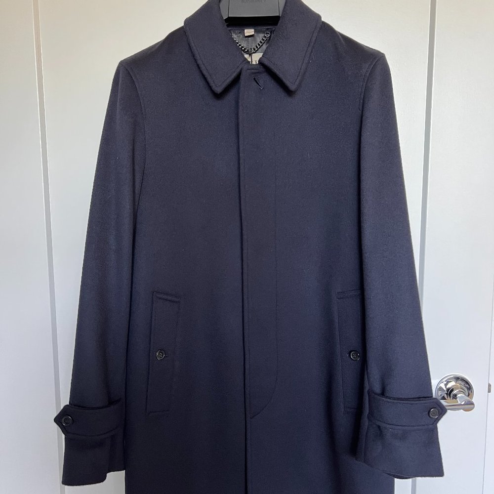 Men's Burberry Cashmere Car Coat